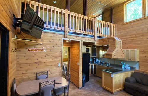Revelstoke Cabin | Lodge with Direct ATV Trail Access, Hot Tub and ShopnIt’s the Perfect Home Base!