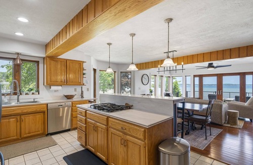 Charlevoix House | Loeb Lake House - sugar sand private beach - walking distance to Castle Farms
