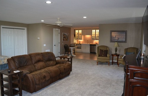 Centerville Apartment | Loft Apartment in this Rural Country Home