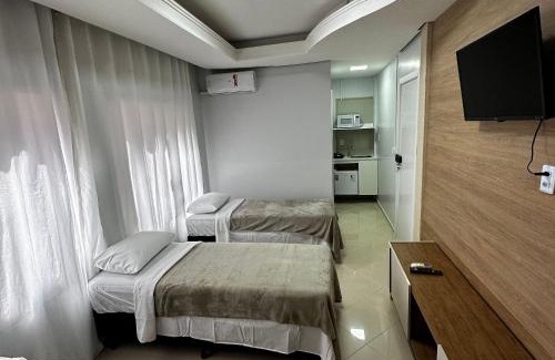 Esplanada Apartment | Loft Lux SM 06 (Smart TV, Ar condicionado, Cozinha)