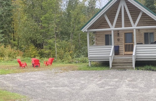 Newry Cabin | Log cabin~hiking, hunting, skiing, with direct snowmobile trail access.