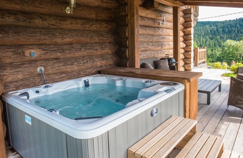 Liezey Ski Chalet | Log cabin near Gérardmer - 9 persons/SPA