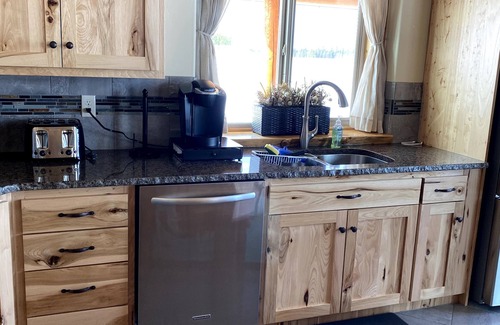 Island Park Cabin | Log Cabin near West Yellowstone! Hot Tub, Single Level!