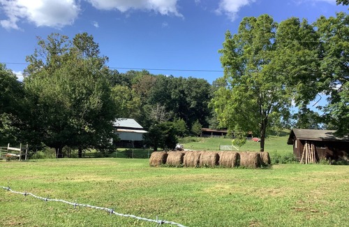 Mohawk Cabin | Log cabin on farm 3 miles from Greeneville TN