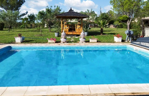 Saint-Ambroix House | Look forward to a wonderful holiday in the holiday home with pool access.