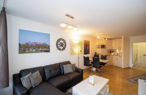 Duhnen Apartment | Lord Nelson App.317 - 40 m² vacation apartment in Döse, close to the beach, swimming pool & sauna
