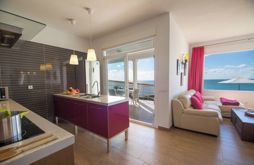 Los Canos de Meca Villa | Los Canos De Meca: Wonderful Villa located in front line beach, over a small cliff. Private garden and terrace with magnificent sea views. There is a private access to the beach below.