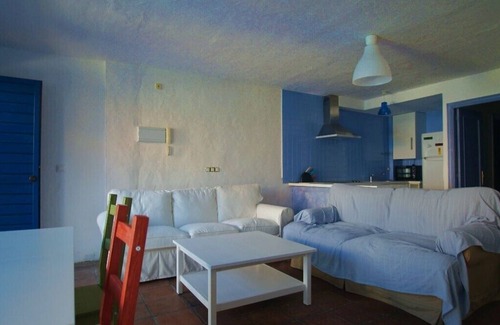 Tarifa House | Los Lances 2nd line beach: Ibicencan house with lawn for 6 persons