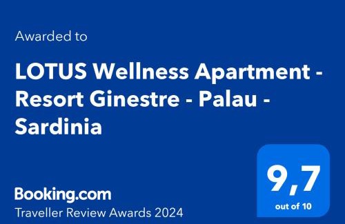 Palau Apartment | LOTUS Wellness Apartment - Resort Ginestre - Palau - Sardinia