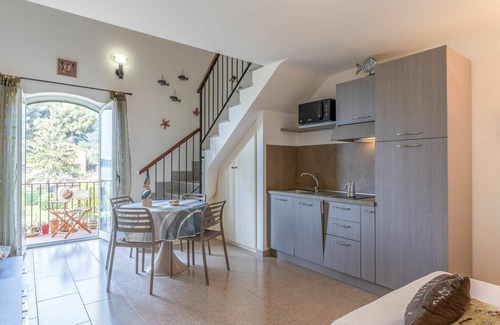 Latte Apartment | Lovely apartment for 4 guests with WIFI, pool, TV and balcony