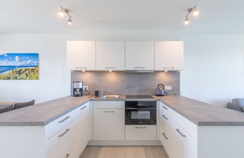 Nordstrand Apartment | Lovely apartment for 5 people with WIFI, TV and balcony