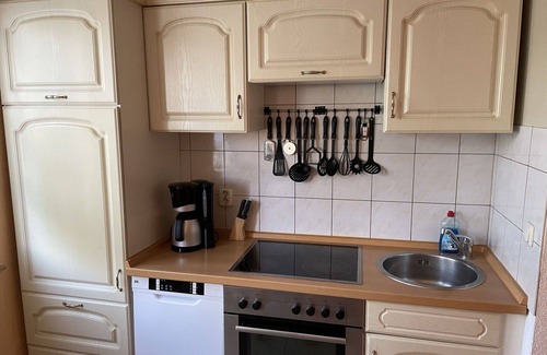 Dobbertin House | Lovely apartment in villa for 4 people with TV, terrace and pets allowed