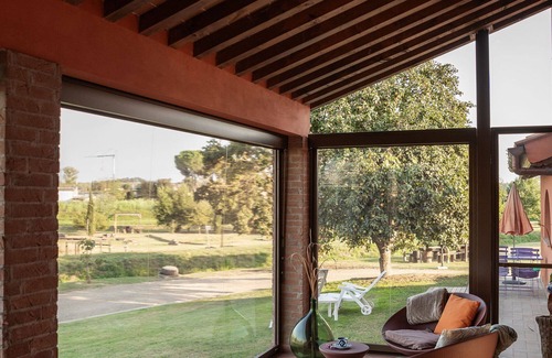 Larciano House | Lovely apartment in villa for 4 guests with WIFI, A/C, pool and TV