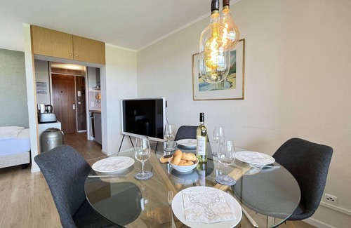 Loffingen Apartment | Lovely apartment with pool, WIFI, TV, balcony, pets allowed, panoramic view and parking