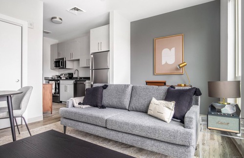 St. Elizabeth's Apartment | Lovely Brighton Studio w/W/D, Gym, near T & Shops, by Blueground