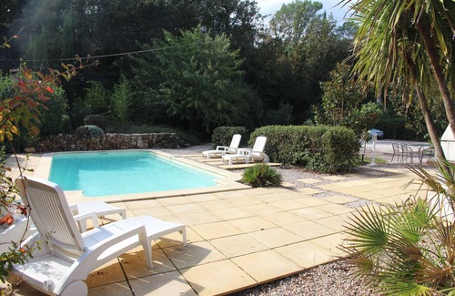 Le Thoronet Villa | Lovely country house Lou Raï - private pool - CANOES on the river Argens