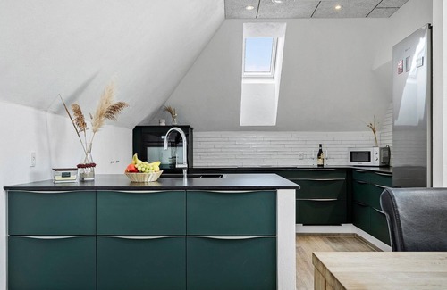 Houvig Strand House | Lovely home in Ringkøbing with sauna