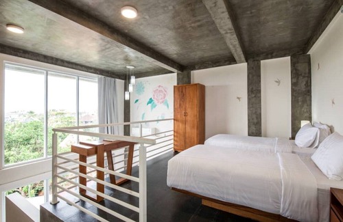 Munggu Hotel | Lovely Loft Space with room for four people Unit #3