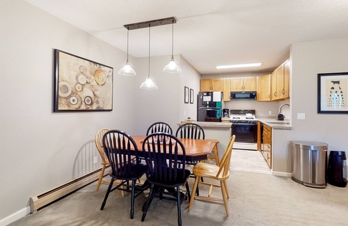 Ludlow Condo | Lovely mountain condo with pool, fireplace & cable- near skiing