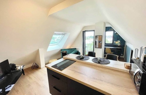 Larmor-Plage Apartment | Lovely T2 de standing face à la rade