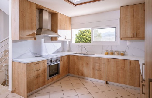 Milatos Villa | Lovely Villa Poseidon with private pool, large garden, sea views, East Crete