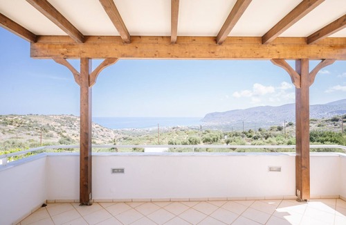 Milatos Villa | Lovely Villa Poseidon with private pool, large garden, sea views, East Crete