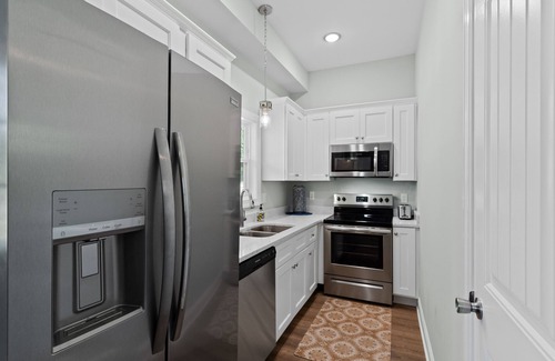 Supply House | Lower-level home with patio, grill, outdoor shower, streaming, central AC