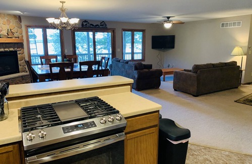 Tomahawk House | Lower unit with 400 ft of frontage and close to town