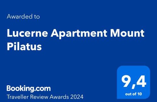 Kriens Apartment | Lucerne Apartment Mount Pilatus