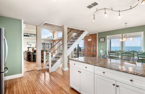 Buxton House | Lucky Stars: Oceanfront | Rec Room with Pool Table