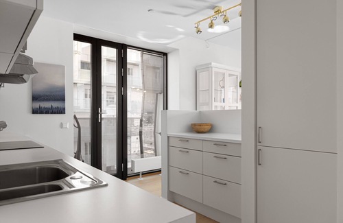 Bjørvika Apartment | Luksuriøs 2BR Leilighet på Central Oslo Barcode