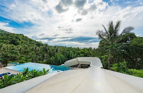 Mae Nam Villa | Lulu Villa Holidays As seen on TV, Boasting the World's longest home water slide