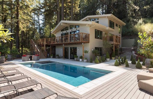Calistoga House | LUX Private Modern Villa | Pool, Spa, & Dogs OK