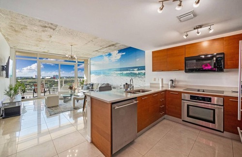 Midtown Apartment | Luxe Bliss Paradise with Rooftop Pool|Gym|BBQ