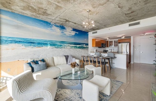 Midtown Apartment | Luxe Bliss Paradise with Rooftop Pool|Gym|BBQ