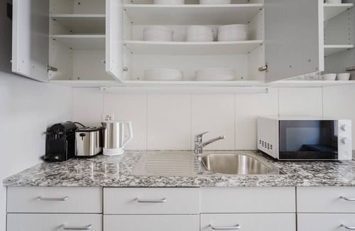 Enge Apartment | Luxe Enge 2BR w/Shared W/D, near Local Market & Old Town, by Blueground