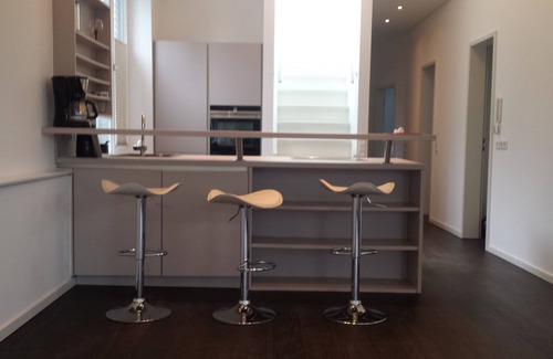 Hamm Boat Rental | Luxury houseboat centrally in Hamburg with a clear view