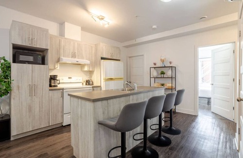 Pointe-Saint-Charles Apartment | Luxurious 4 BR Suite in Griffintown