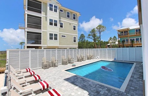 Port St. Joe House | Luxurious 6-Bedroom Oceanfront Home with Private Pool in Gulf County.