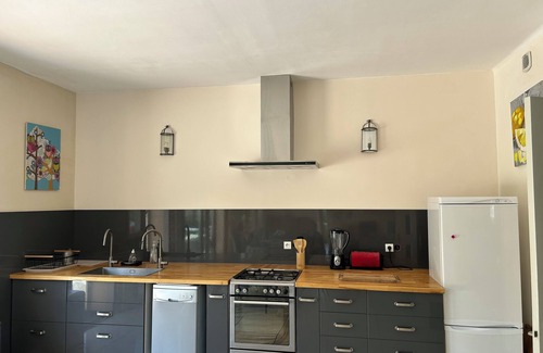 Aubenas Apartment | Luxurious double apartment with 100m2 terrace 5 min from Aubenas town center