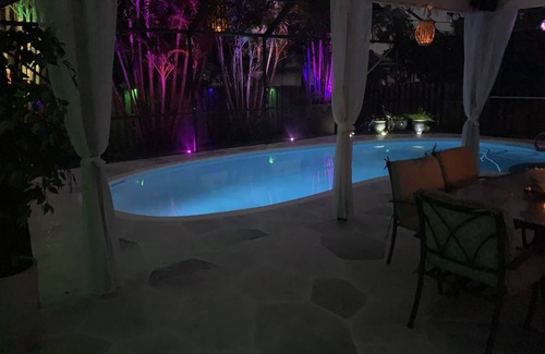 Florida Gardens House | Luxurious House in Palm Beach, Pool and hot tub only 45 minutes to the worldcup
