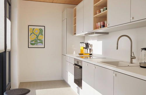 Hohwacht Apartment | Luxurious loft apartment with rooftop terrace and fireplace
