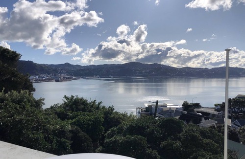Wellington Apartment | Luxurious & Romantic Studio with harbour views & outdoor living, all day sun!