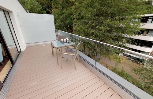 Timmendorfer Strand Apartment | Luxurious vacation apartment 3.10 with sauna and balcony - close to the beach on the Baltic Sea!
