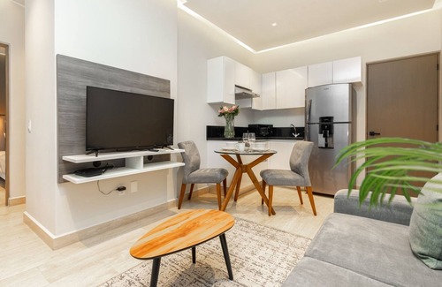 Playacar Fase I Apartment | Luxury 1BR BalconyandParking, 1 Block from 5th Ave