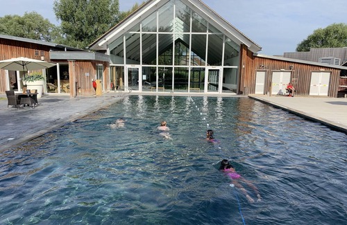 Cirencester House | Luxury 5 Bedroom Lake House with shared pool/spa at Lower Mill Estate