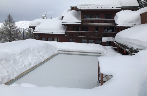 Plagne 1800 Apartment | Luxury apartment 200m2, 6 bedrooms 12 persons, heated swimming pool