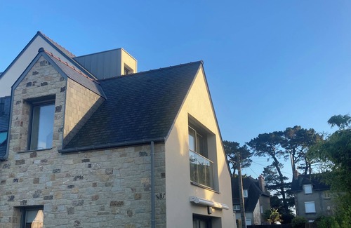Perros-Guirec Apartment | Luxury apartment on the Côte de Granit Rose, 600 meters from the beach.