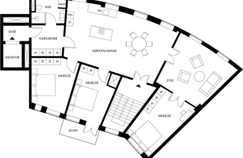 Frederiksberg C Apartment | Luxury apartment in the heart of Frederiksberg, Copenhagen