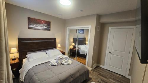 Northwest Calgary Apartment | Luxury Basement Suite with 2 Bedrooms, 2 Queen Beds, Free Wi-Fi, and Free Parking